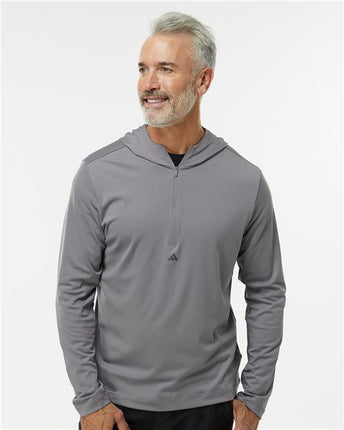 Men's Lightweight Performance Quarter-Zip Hooded Pullover