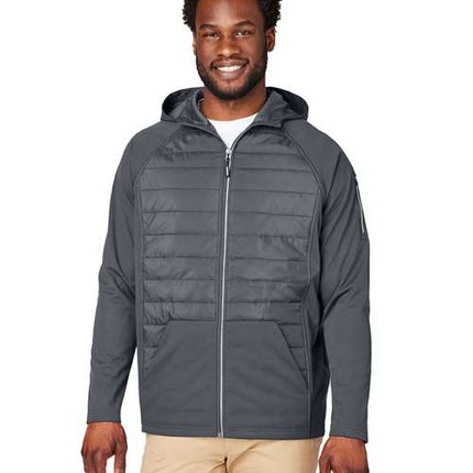 Core 365 Unisex Techno Lite Hybrid Hooded Jacket - CE808