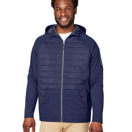 Core 365 Unisex Techno Lite Hybrid Hooded Jacket - CE808