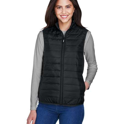 Core 365 Women's Prevail Packable Puffer Vest - CE702W