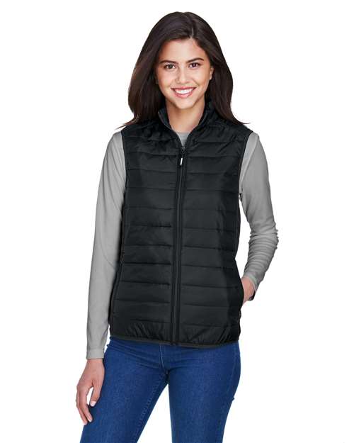 Core 365 Women's Prevail Packable Puffer Vest - CE702W