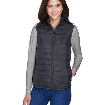 Core 365 Women's Prevail Packable Puffer Vest - CE702W