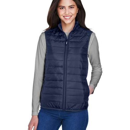 Core 365 Women's Prevail Packable Puffer Vest - CE702W