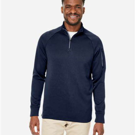 Unisex Fusion ChromaSoft™ Fleece Quarter-Zip Pullover