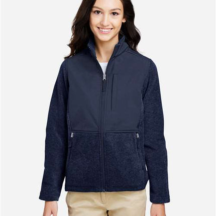 Core 365 Women's Journey Summit Hybrid Full-Zip - CE890W