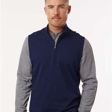 Men's Club Quarter-Zip Vest