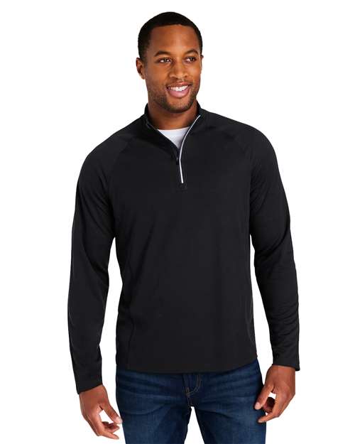 Core 365 Men's Origin Performance Pique Quarter-Zip Pullover - CE418