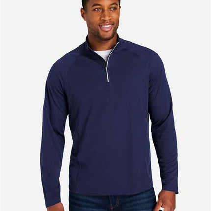 Core 365 Men's Origin Performance Pique Quarter-Zip Pullover - CE418