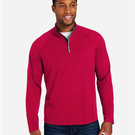 Core 365 Men's Origin Performance Pique Quarter-Zip Pullover - CE418