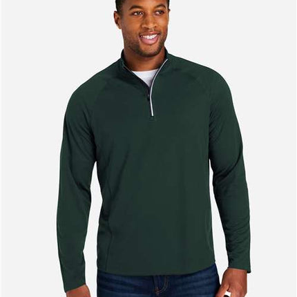 Core 365 Men's Origin Performance Pique Quarter-Zip Pullover - CE418