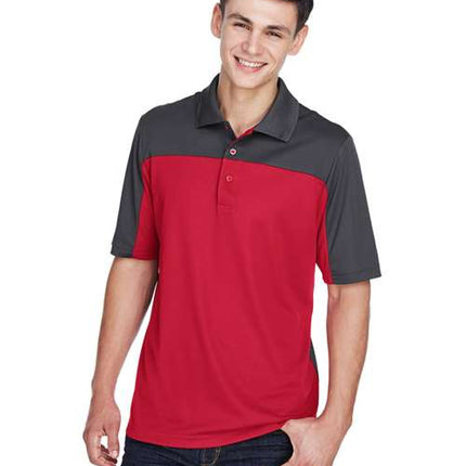 Core 365 Men's Balance Colorblock Performance Piqué Polo - CE101