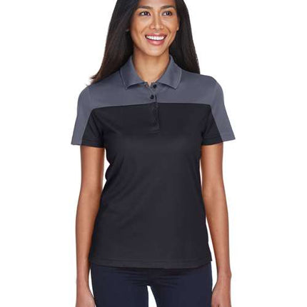 Core 365 Women's Balance Colorblock Performance Piqué Polo - CE101W