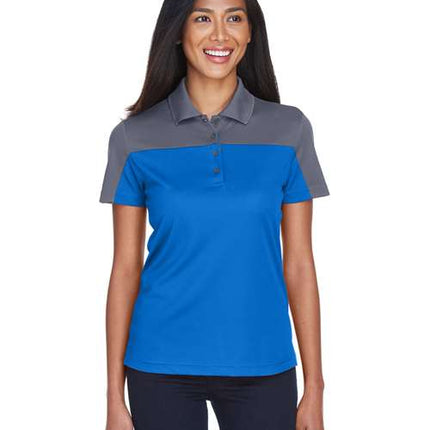 Core 365 Women's Balance Colorblock Performance Piqué Polo - CE101W