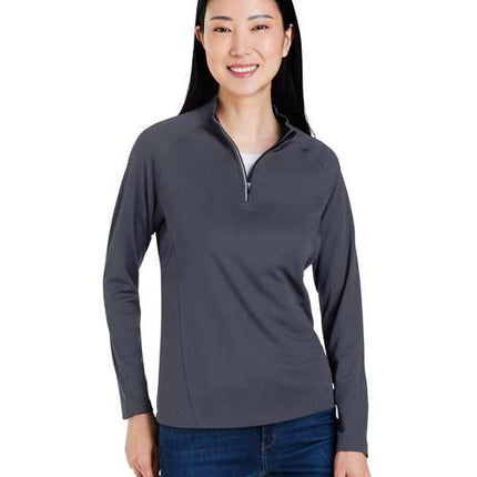 Core 365 Women's Origin Performance Pique Quarter-Zip Pullover - CE418W