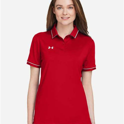 Under Armour Women's Tipped Teams Performance Polo - 1376905