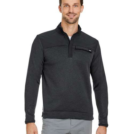 Fleece Quarter Zip Pullover Sweatshirt