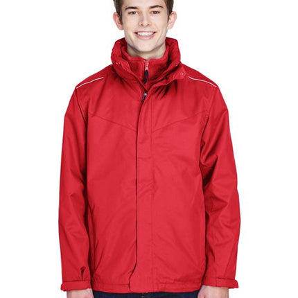 Core 365 Men's Region 3-in-1 Jacket with Fleece Liner - 88205