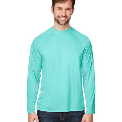Core 365 Unisex Ultra UVP™ Marina Raglan Long Sleeve T-Shirt - CE110