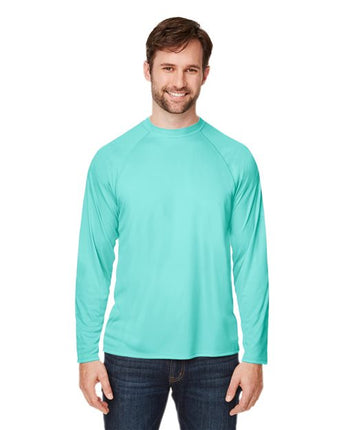 Core 365 Unisex Ultra UVP™ Marina Raglan Long Sleeve T-Shirt - CE110