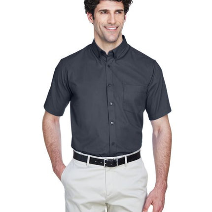 Core 365 Men's Optimum Short Sleeve Twill Dress Shirt - 88194