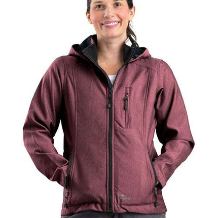 Berne Women’s Hooded Soft Shell Jacket - WJS301