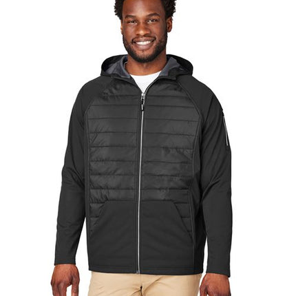 Core 365 Unisex Techno Lite Hybrid Hooded Jacket - CE808
