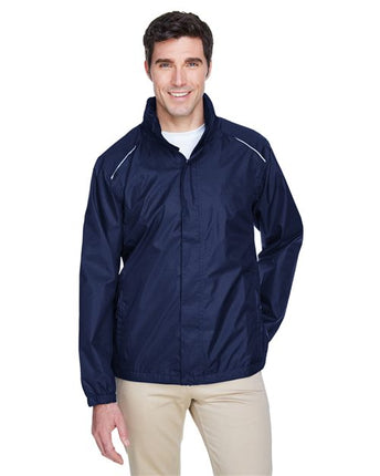 Core 365 Men's Climate Seam Sealed Lightweight Variegated Ripstop Jacket -88185