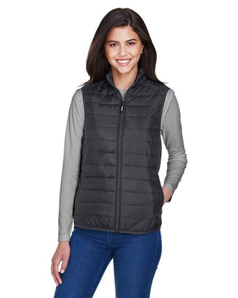 Core 365 Women's Prevail Packable Puffer Vest - CE702W