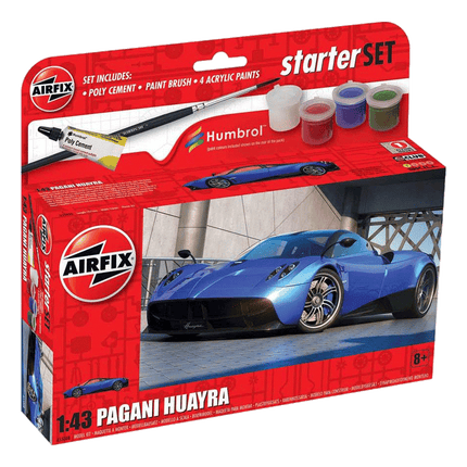 Airfix Starter Model Car set Pagani Huayra model car sold by RQC Supply Canada an arts and craft/hobby store located in Woodstock, Ontario