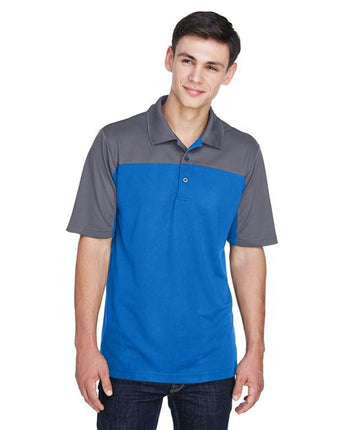 Core 365 Men's Balance Colorblock Performance Piqué Polo - CE101