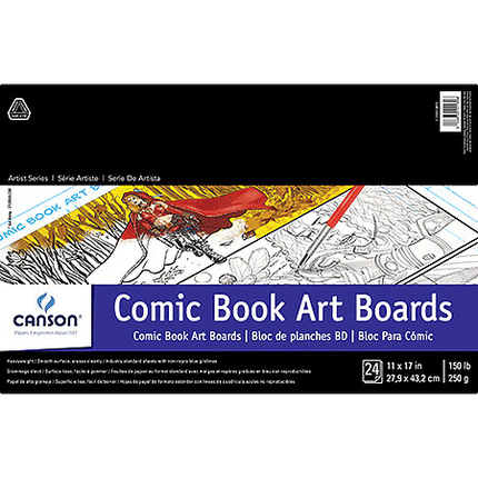 Artist Series Comic Book Art Pages/Layouts - Canson