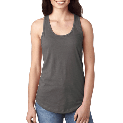 1533 Next Level Apparel Tank tops sold by RQC Supply Canada an arts and craft store located in Woodstock, Ontario showing dry grey colour