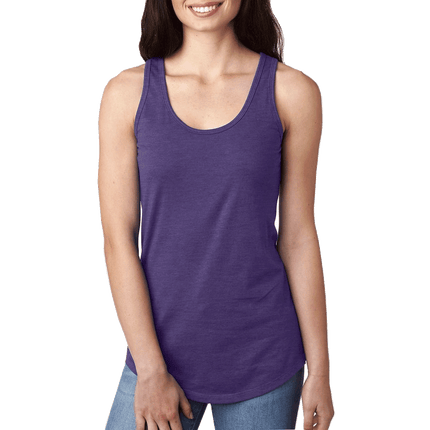 1533 Next Level Apparel Tank tops sold by RQC Supply Canada an arts and craft store located in Woodstock, Ontario showing purple rush colour