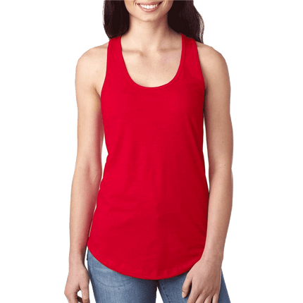 1533 Next Level Apparel Tank tops sold by RQC Supply Canada an arts and craft store located in Woodstock, Ontario showing red colour