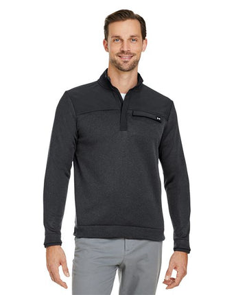 Fleece Quarter Zip Pullover Sweatshirt