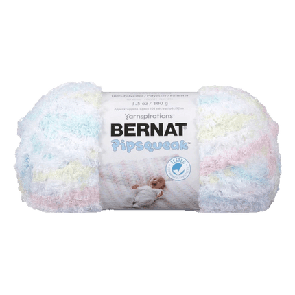 Bernat Pipsqueek Yarn sold by RQC Supply Canada an arts and craft store located in Woodstock, Ontario showing Baby Print colour