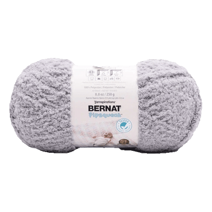 Bernat Pipsqueek Yarn sold by RQC Supply Canada an arts and craft store located in Woodstock, Ontario showing Elephant Grey colour