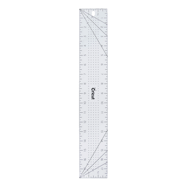 Cricut Acylic Ruler sold by RQC Supply Canada an arts and craft hobby store located in Woodstock, Ontario