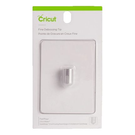 Cricut Fine Debossing tip sold by RQC Supply Canada an arts and craft store located in Woodstock, Ontario