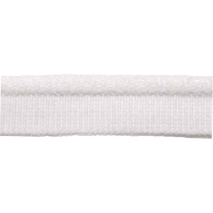 CREATIV DÉCOR Stretch Piping 10mm x 1 yard - White