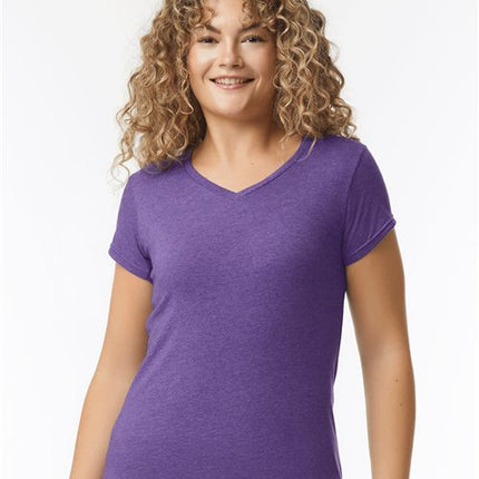 Gildan Women's Softstyle® V-Neck T-Shirt - 64V00L