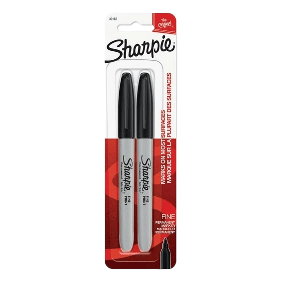 Sharpie Permanent Markers sold by RQC Supply Canada an arts and craft store located in Woodstock, Ontario