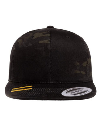 YP Classics Premium Flat Bill Snapback Cap - 6089M