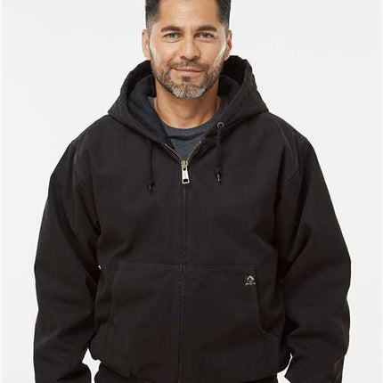 Men's Cheyenne Boulder Cloth™ Hooded Jacket with Tricot Quilt Lining