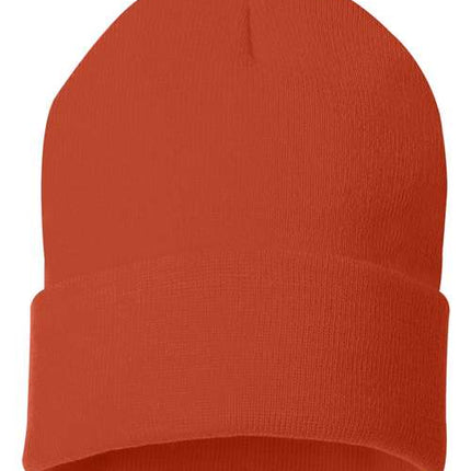 12" Solid Cuffed Beanie