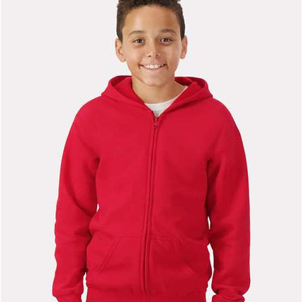 Gildan Youth Heavy Blend™ Full-Zip Hooded Sweatshirt - 18600B
