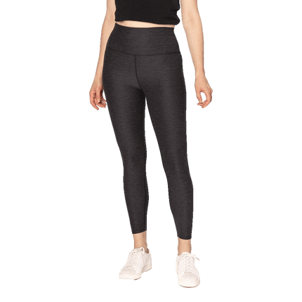Threadfast Black Heather Leggings for Ladies, Perfect Yoga Pants for exercise sold by RQC Supply Canada an arts and craft store located in Woodstock, Ontario
