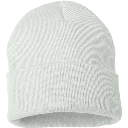 12" Solid Cuffed Beanie