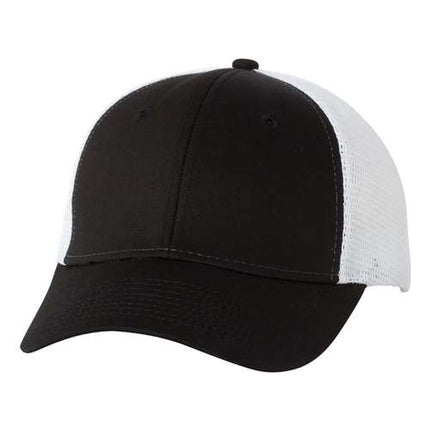 Mesh-Back Twill Trucker Cap