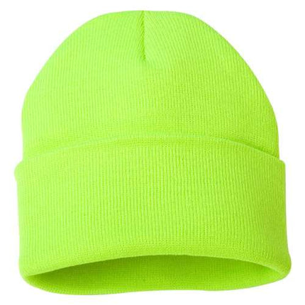 12" Solid Cuffed Beanie